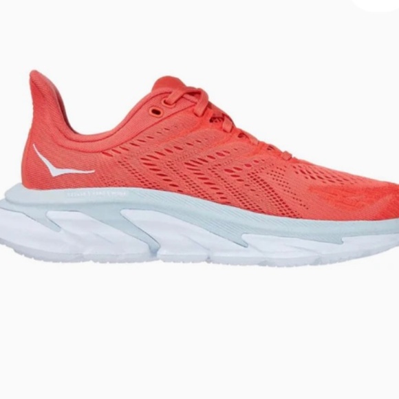 HOKA CLIFTON EDGE Women's Coral Running Shoes - Picture 2 of 7